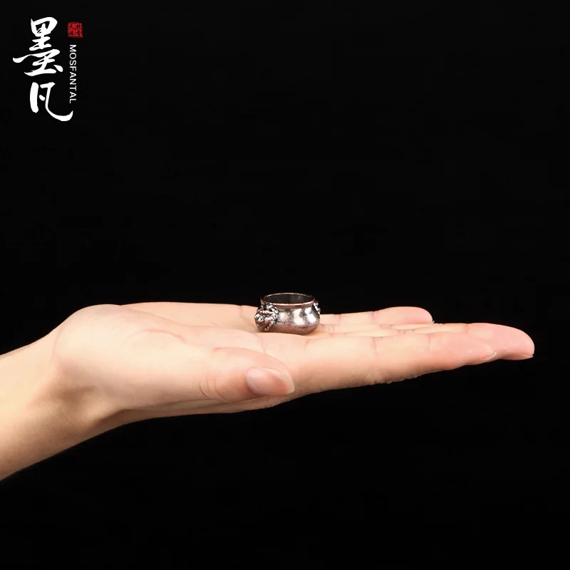 

Seven bronze lion's ear, incense and fragrant sandalwood incense incense coil Tuota sinking sweet incense aroma oil burner