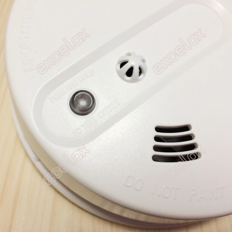 10 шт. DC Беспроводной сетей 2 в 1 тепла Температура Сенсор &amp детектор дыма 9V