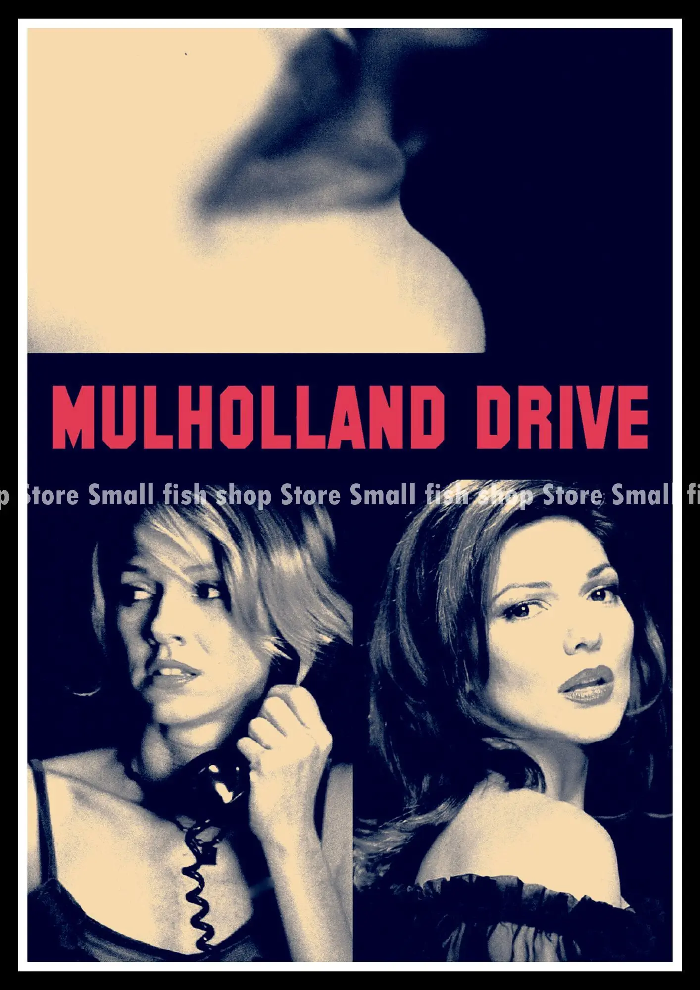 Mulholland Drive домашний интерьер украшения Крафт Фильм плакат рисунок core наклейки на стену 42*30 см