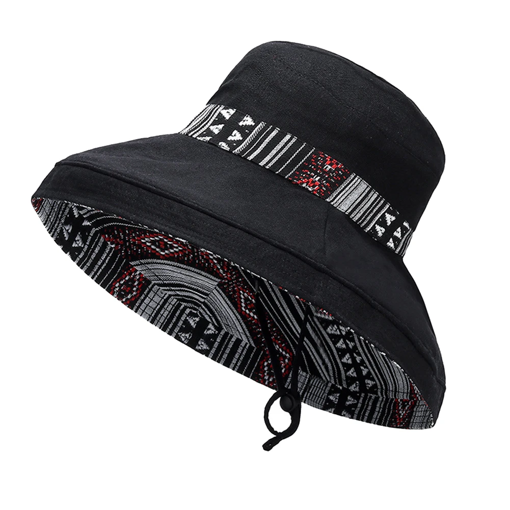 Модный женский Широкий Бант края шляпа от солнца цветная полоса реверсивная