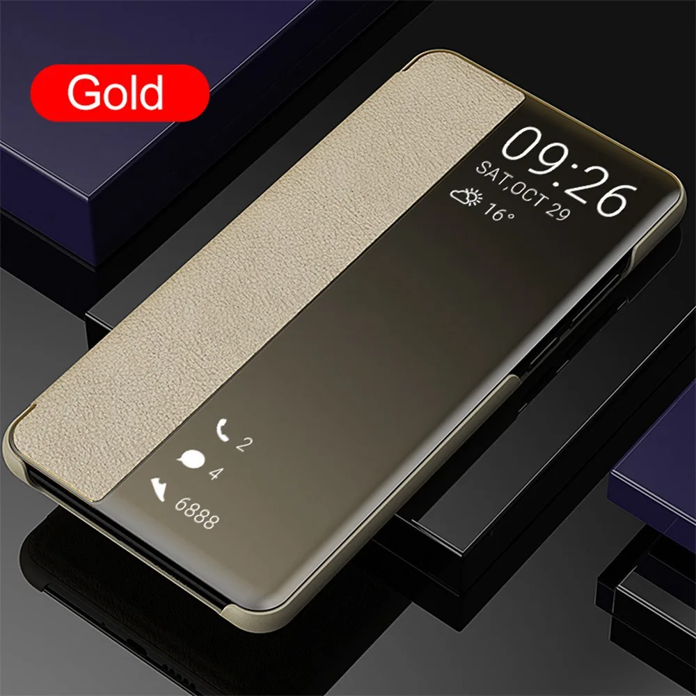 Kisscase флип-чехлы с умным окном чехол для huawei P30 P10 P20 Pro Lite Роскошный кожаный чехол для телефона для huawei Mate 9 10 20 Pro Funda