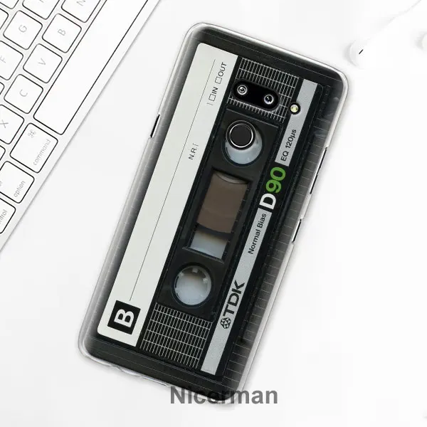 13 Чехол для телефона LG G6 G7 Plus G8 ThinQ V40 V50 ThinQ Жесткий Чехол для ПК Классическая старая кассета чехол Coque Capa - Цвет: 13