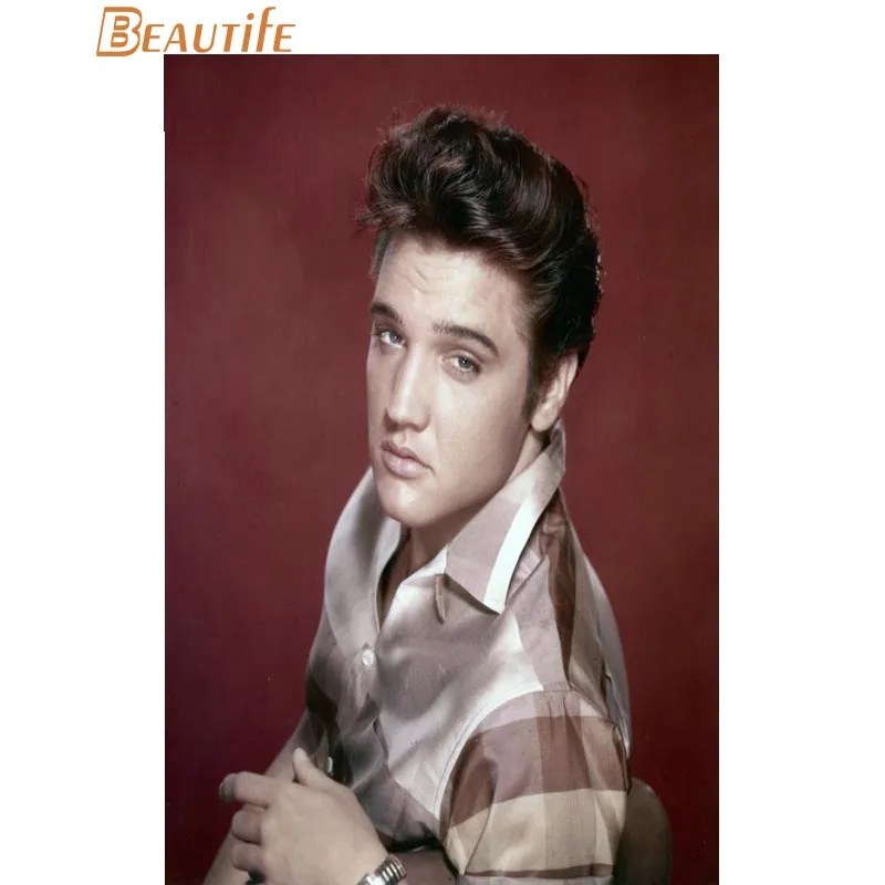 Индивидуальный Шелковый постер на холсте Elvis Presley новинка печать вашего