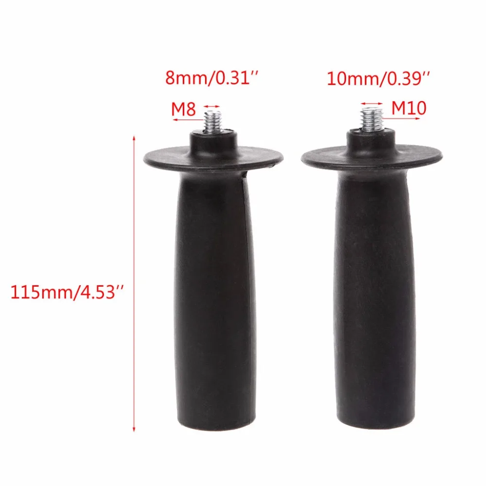 

8/ 10mm Black Thread Auxiliary Side Handle For Angle Grinder Grinding Machine Tools