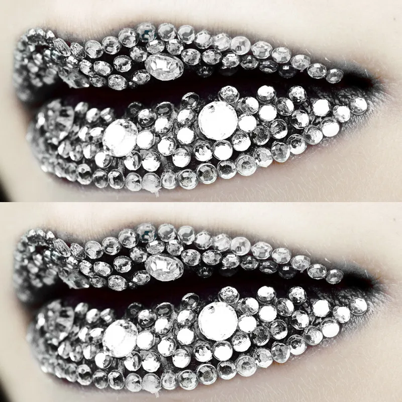 Кристальные Стразы SS3 1 4 мм стеклянные стразы плоские камни без горячей фиксации