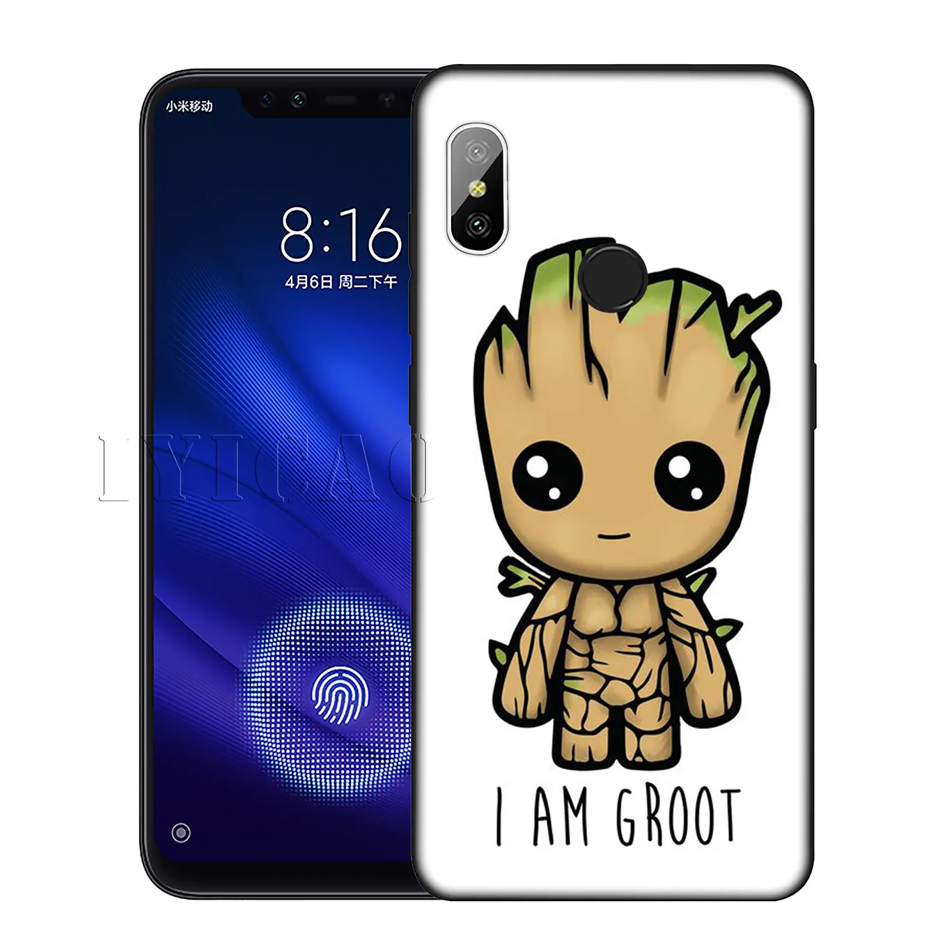 IYICAO Мстители Человек-паук силиконовый мягкий чехол для Xiaomi Redmi 6A 5A Note 7 4X5 Plus 6 Pro