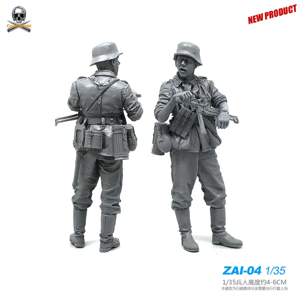 Модель из смолы YUFAN немецкие воины ZAI 04 оригинальная модель 1/35|Наборы для сборки