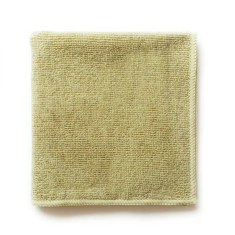 SINSNAN 30X30 см Салфетка для чистки из микрофибры тряпка абсорбент мойка окна кухонное полотенце кухонные полотенца для посуды многоцелевая ткань - Цвет: Green-brown
