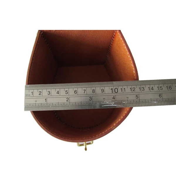 Tourbon натуральная кожа Рыболовная катушка случае катушки защитный кожух большой