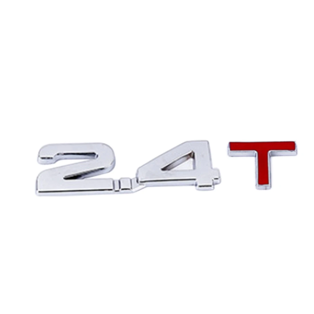 

Dewtreetali Car 3D Metal 2.0 3.0 2.0T 3.0T T Logo Sticker Emblem Badge Decals for Mazda KIA Renault TOYOTA BMW Ford Car Styling