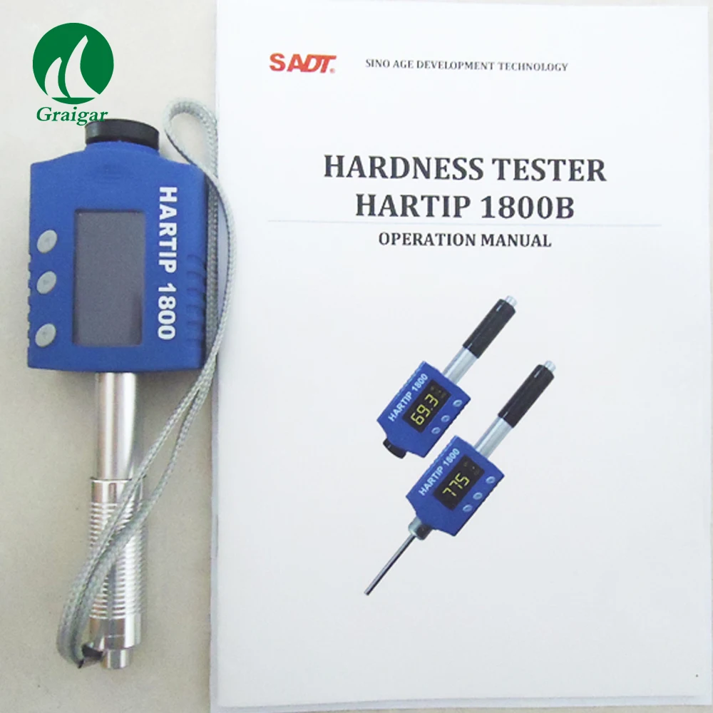 Высокоточный тестер твердости Leeb HARTIP 1800B ручной измеритель leeb|Прибор для