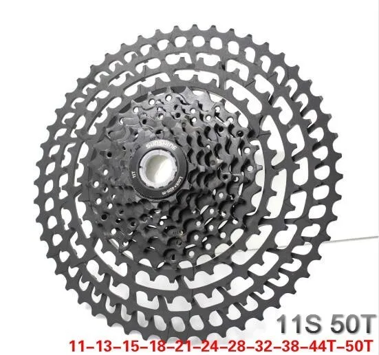 MTB 11 скоростная 11-46t 50t 52t велосипедная кассета 365g Ультралегкая велосипедная кассета свободного хода 11s горная кассета для Shimano M9000 M8000 M7000