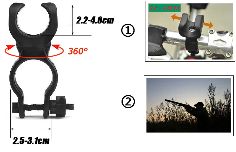 Litwod Z25A100 Cree XM-L2 U3 светодиодный фонарик, лампа 6000лм, алюминиевый водонепроницаемый зум, светодиодный портативный светильник для кемпинга, охоты