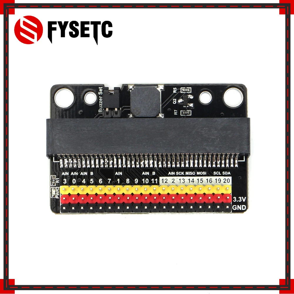 Micro:bit IOBIT Плата расширения GPIO горизонтальная плата адаптера DIY аксессуар для BBC