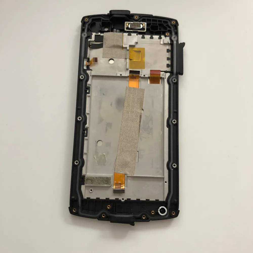 Б/у ЖК-экран+ сенсорный экран+ рамка для HOMTOM ZOJI Z7 MT6737 1,3 ГГц четырехъядерный 5,0 дюйма 1280x720