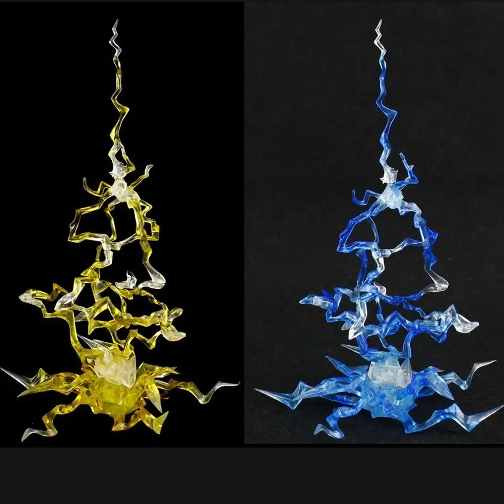 1 шт. Tamashii Effect Thunder (Lightning) синий Ver. S.H Figuarts Fix Figma D arts|tamashii effect|s.h figuartss h figuarts |