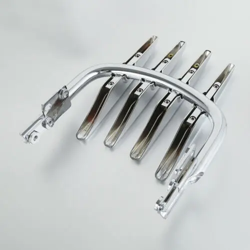 Мотоциклетная стелс задняя багажная стойка для Harley Electra Glide Road King Road Glide 1999-2008 черный хром