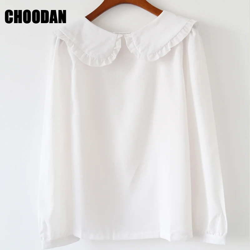 Повседневная рубашка блузка 2018 новые модные весенние блузки с оборками для