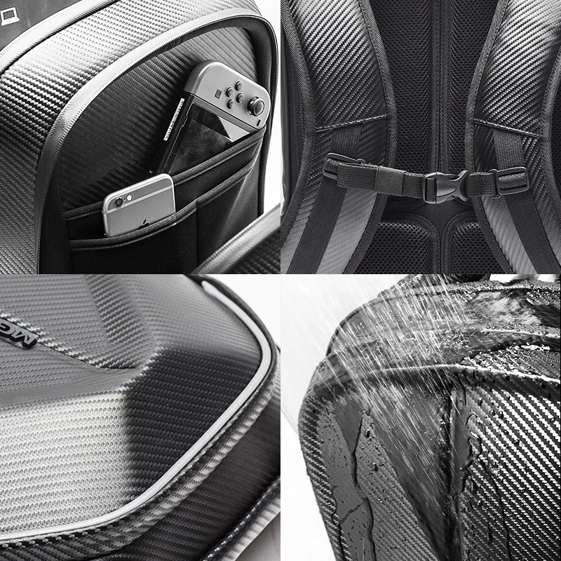 Рюкзак для игрового ноутбука 17 3 дюйма мужской роскошный 3D рюкзак портативный