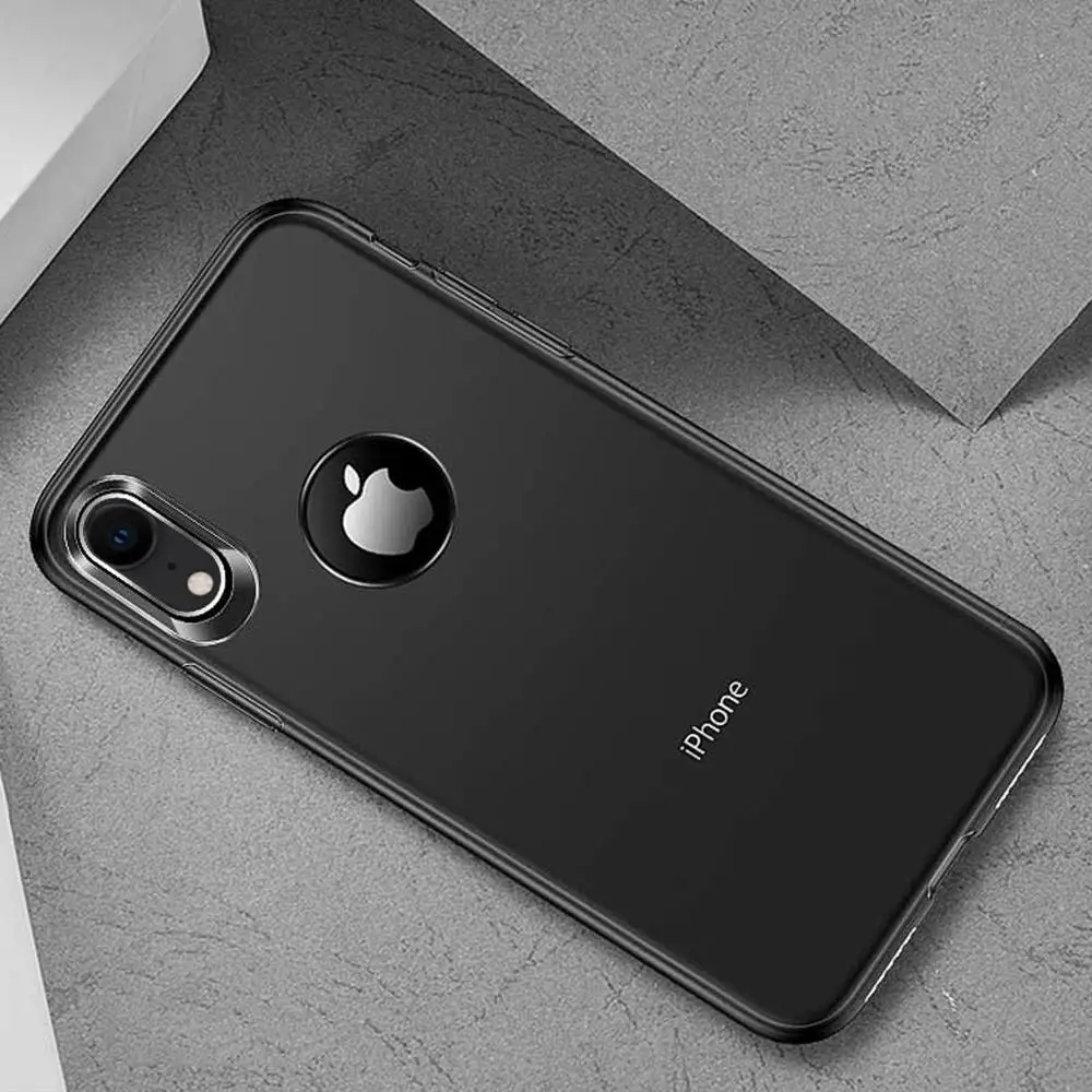 TOTUDESIGN Матовый ТПУ чехол для iPhone X XS XR MAX смартфон защитный на заднюю панель |