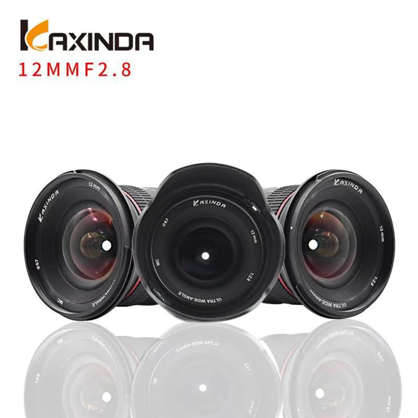 KAXINDA 12 мм/F2.8 Широкоугольный Micro m4/3 одиночный объектив для olimpus Nikon Canon EOS-M Fuji