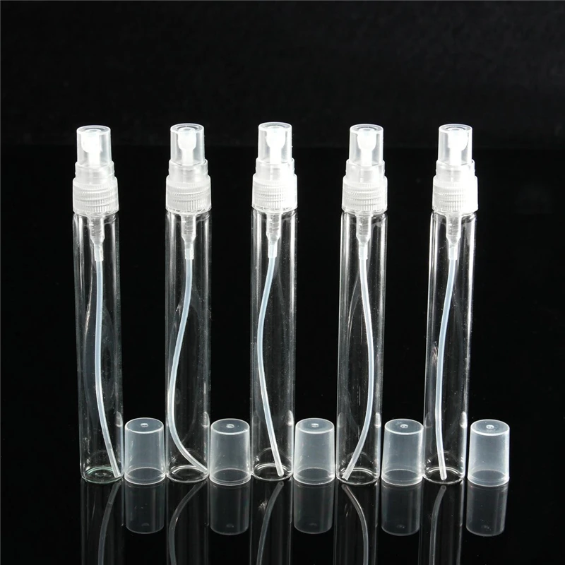 10ml Arshen 5 шт. мини многоразовый Портативный Флакон с образцом духов стекло путешествия пустой распылитель Бутылочки для упаковки косметики Containe - Цвет: 10ml