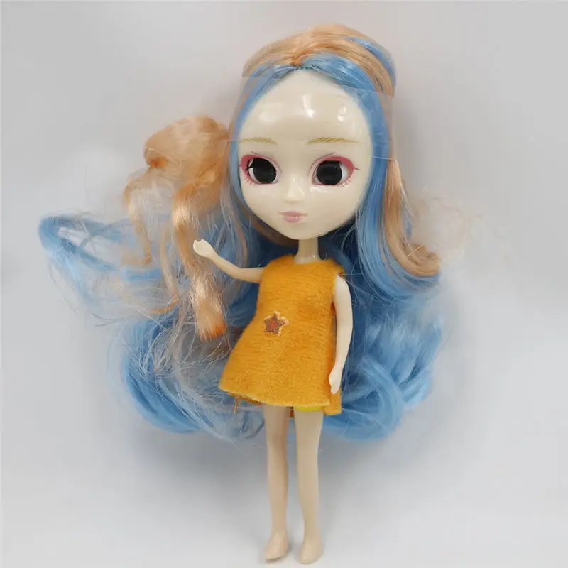 62272023 Ледяная Обнаженная мини-кукла Pullip много видов цветов волос, одежда случайный BJD - Цвет: 62272023