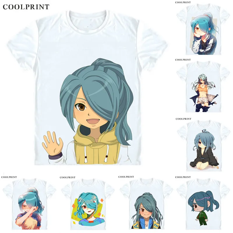 Мужская футболка Coolprint Kazemaru Ichirouta Повседневная Inazuma Eleven Nathan Swift Премиум Футболка с
