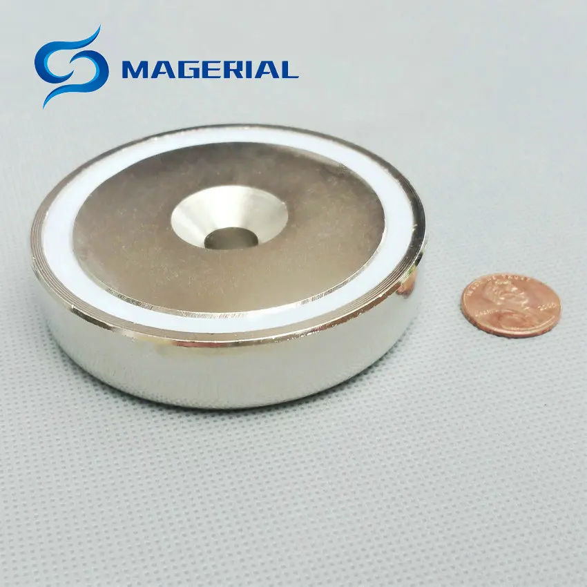 Мощный Неодимовый магнит с потайным отверстием диаметр 16 75 мм|pot magnet|mounting magnetmagnet