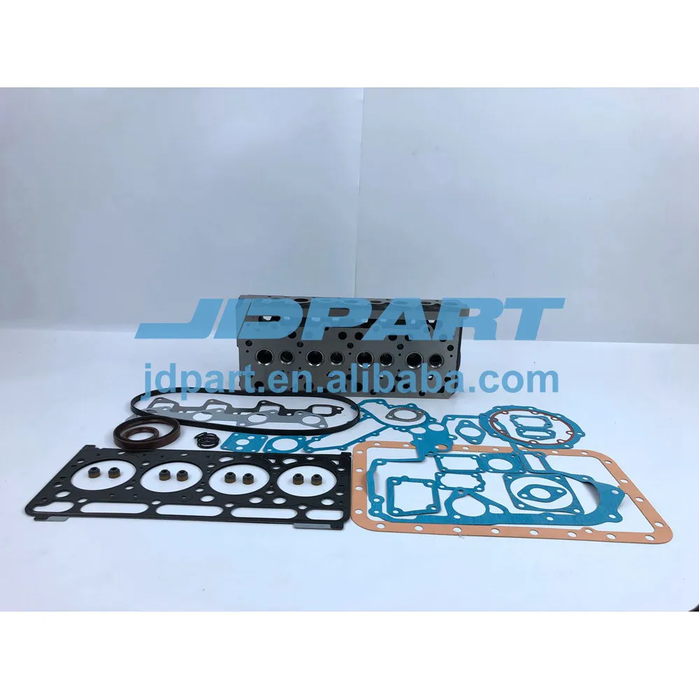 Новинка комплект голой Cyl головки V2003 и полной прокладки для BOBCAT 341 Kubota V2003|Поршни
