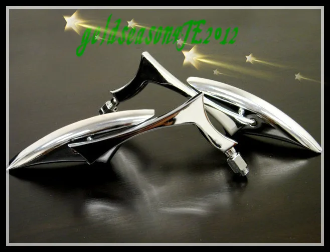 Бесплатная доставка копье хромированные зеркала на заказ для Kawasaki Vulcan VN 750 800 900 1500