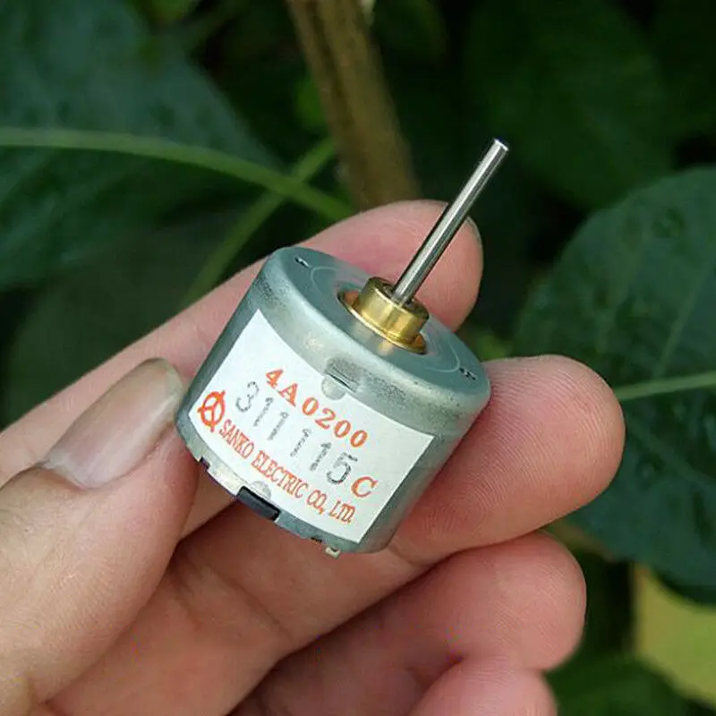 Латунь плеча вала 24 мм Круглый Micro 310 двигатель постоянного тока RF-310CA длинные