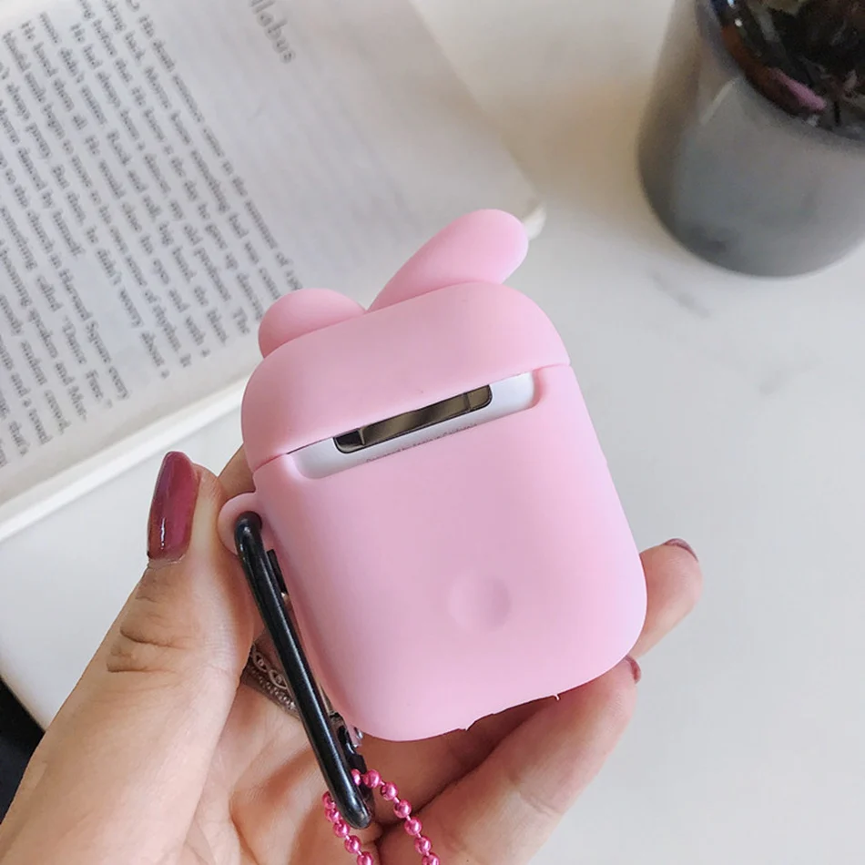 Чехол для наушников AirPods милый чехол Cinnamoroll Melody koomi Purin Frog s Apple Airpods мультяшный