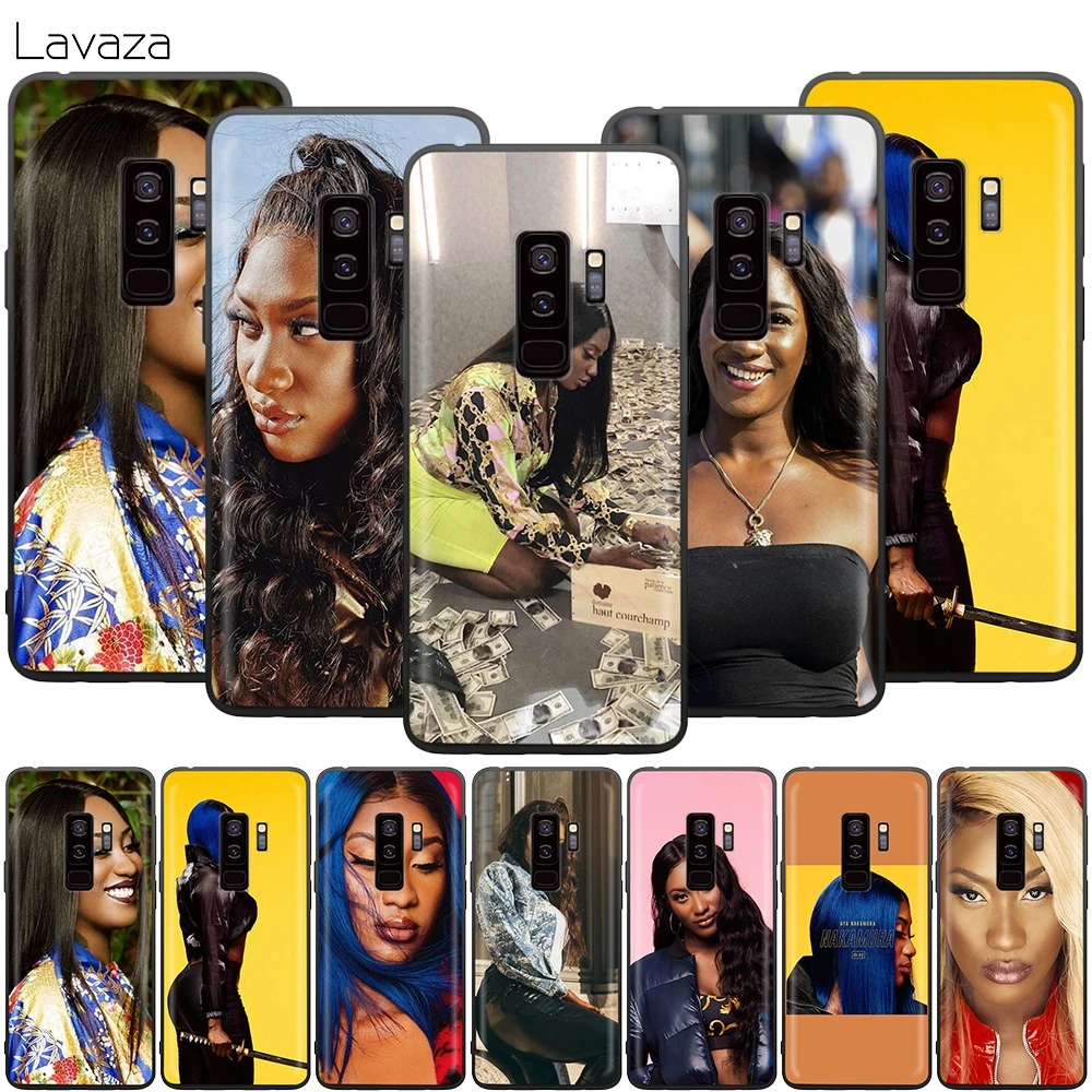 Чехол Aya Nakamura для Samsung Galaxy S20 S10 S9 S8 S7 S6 Plus Note 9 8 M30 M20 M10 Edge Lite Ultra|Бамперы| |