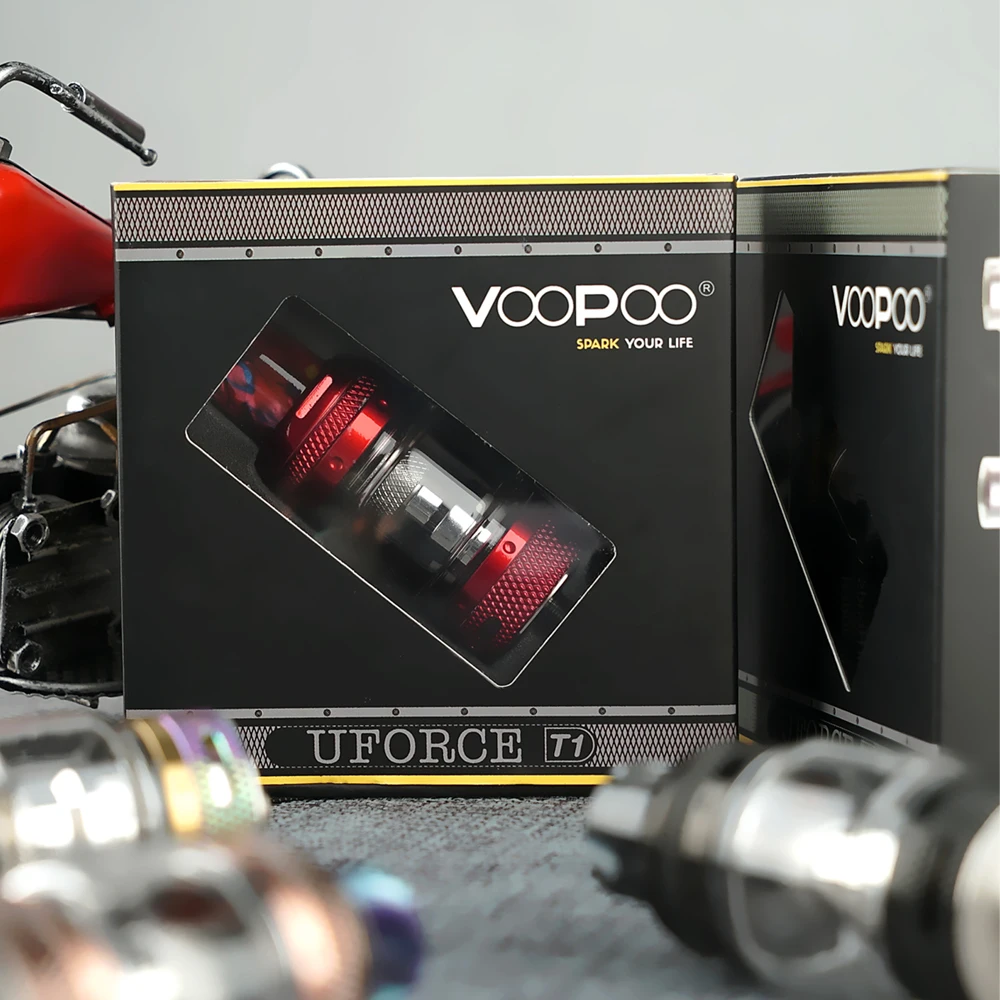 

VOOPOO Uforce T1 Tank Atomizer 8ml Capacity 510 Threads Top-Filling for Voopoo Drag 2 Mini Argus GT Alpha Zip Mod Box Vape E-Cig