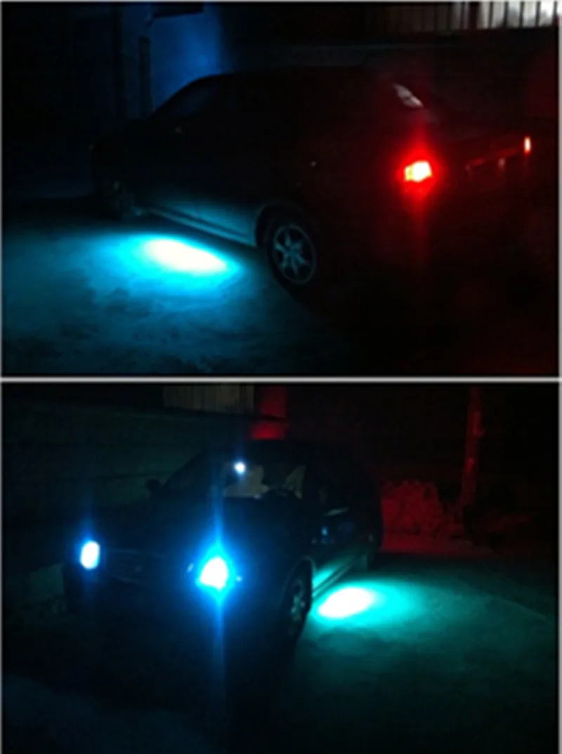 2 шт. Автомобильная полоса света гибкий стержень светодиодный 30 см атмосферный