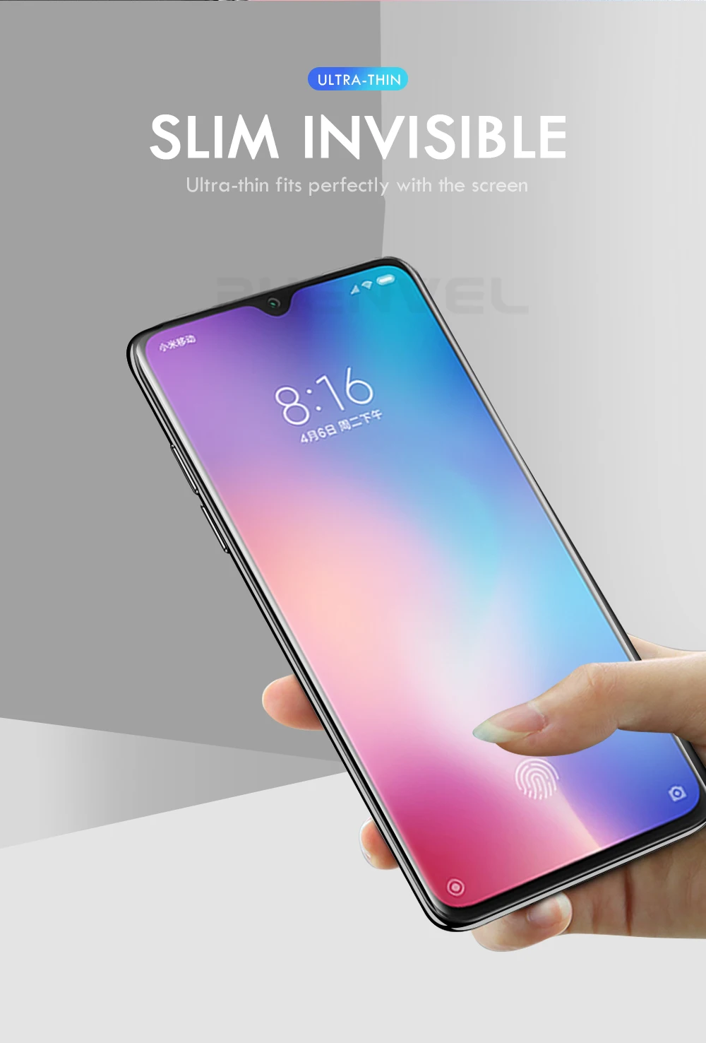0,1 мм гелевая Защитная пленка для Xiaomi Mi 9 9 SE Глянцевая 3D A3 Защита экрана для Xiaomi Mi 9 6 8 Lite задняя Гидрогелевая пленка