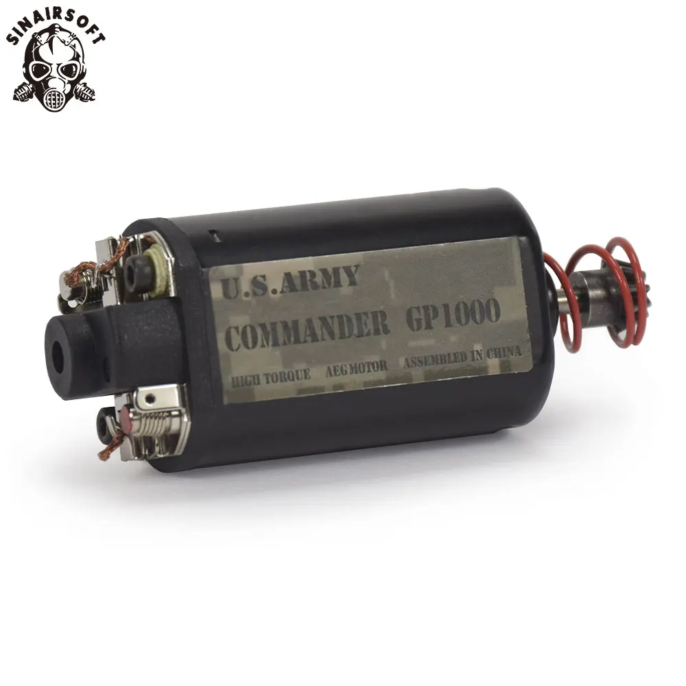 SINAIRSOFT COMMANDER GP1000 супер высокий крутящий момент двигателя для страйкбола AEG Ver.2/3