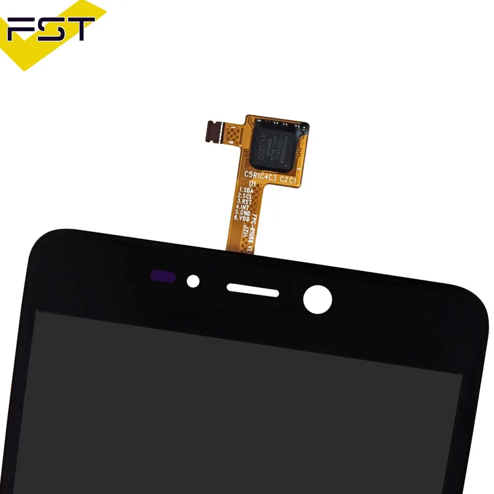 Черный/белый цвет для LEAGOO T5 T5C ЖК дисплей Дисплей и сенсорный экран Экран 5