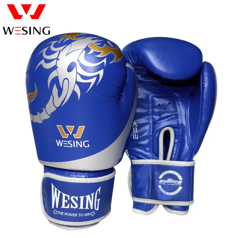 WESING новый стиль Боксерские перчатки для санды боксерские тренировочные Guantes De