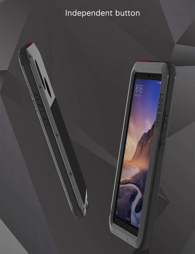Алюминиевый металлический противоударный чехол для Xiaomi mi Max 3 2 и стекло экрана 360 Полный корпус защитный прочный Чехол Xiao mi Max 3 Чехол Max3