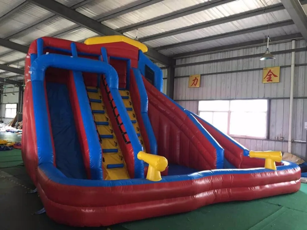 Фабричный надувной город батут надувная горка для бассейна|slide pool|slide inflatabletrampoline