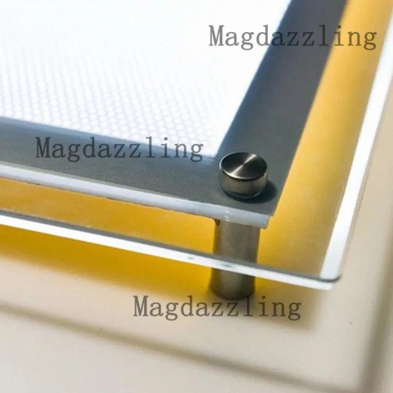 Ультра яркая А3 акриловая рамка со светодиодной подсветкой для меню ресторана