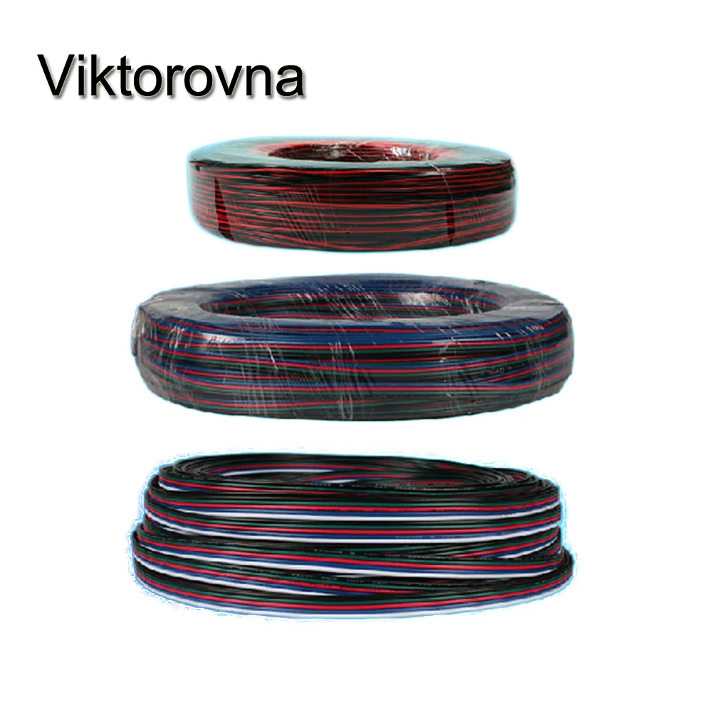 Rgb-светодиодная лента соединительный кабель 3pin 4pin 5pin удлинитель для RGB rgbw Ws2801 Ws2812b