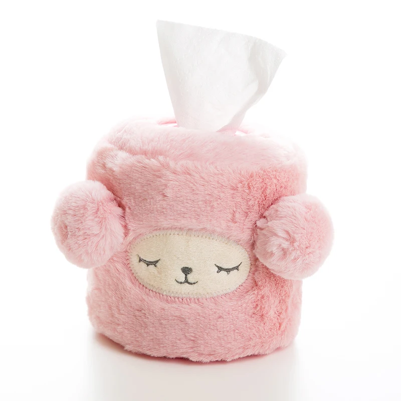 Stlye C1 Автомобильный держатель tissue box boite a mouchor papel higienico divertido porta guardanapo Милая туалетная бумага Япония стиль плюшевые съемные - Цвет: Stlye C1