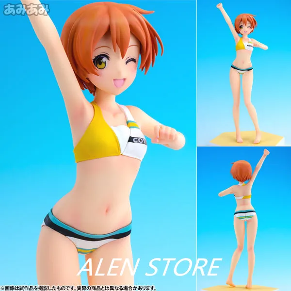 16 см Love Live! Школьный купальник Idol Project Rin Hoshizora сексуальные фигурки из ПВХ