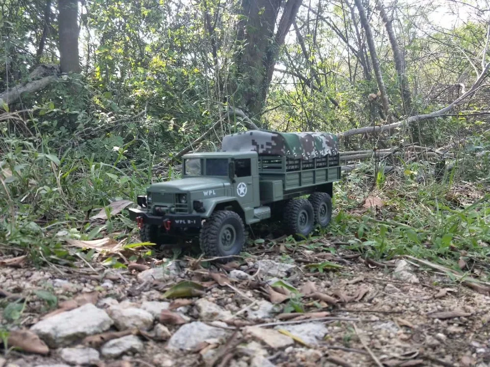 WPL B16K 1/16 пульт дистанционного управления военный грузовик 6-колеса внедорожный пульт дистанционного управления восхождение автомобиля дистанционного управления автомобилем преобразования acc