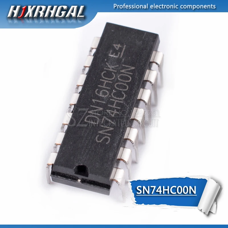 SN74HC00N DIP14 SN74HC00 DIP 74HC00 7400 1 шт.|Интегральные схемы| |