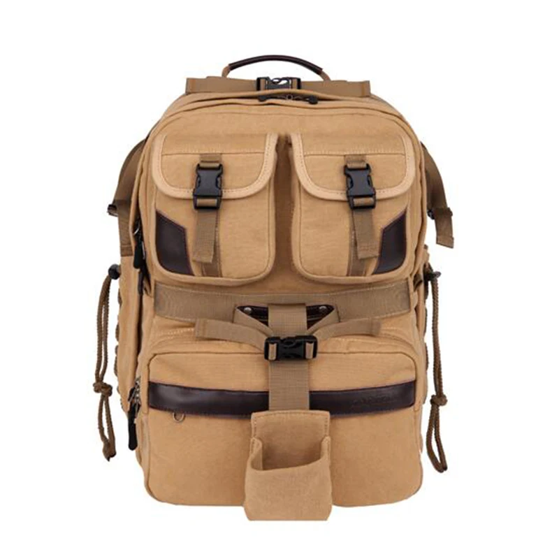 Рюкзак для камеры, мягкая Дорожная сумка на плечо для камеры, вместительная сумка для фото и видео, для Canon/Nikon CAREELL C007