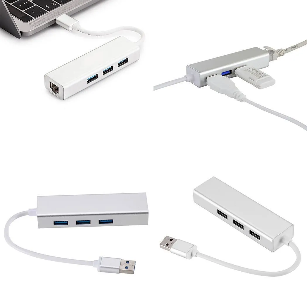 4 в 1 Мини практичный Многофункциональный Порты usb Тип C 3 0 концентратор